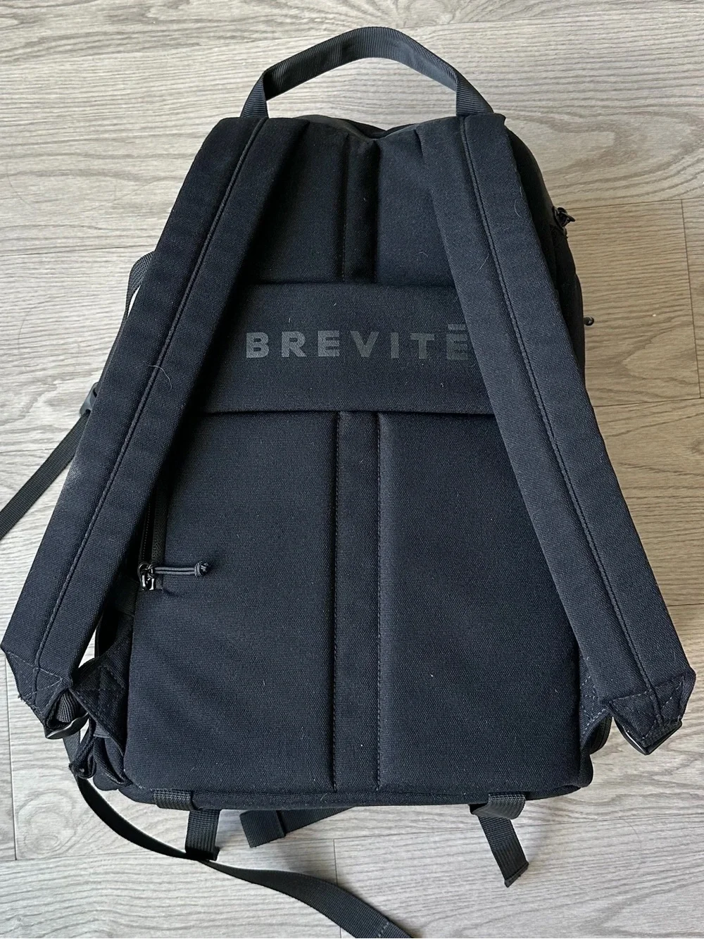 Brevité Black Men's Backpack - Everyday Urban Carry